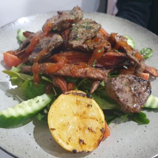 Grilled Moroccan Lamb salad