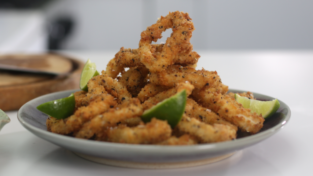 Sea salt & Pepper Squid - 2Quench Cafe and Bar
